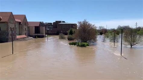 Downtown Midland under water as historic flooding event slams mid ...