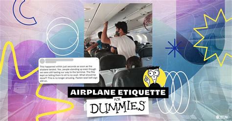 Airplane Etiquette for Dummies: Armrests, Deplaning, and Baon