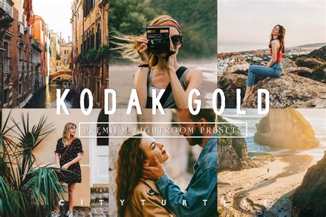 KODAK GOLD Film Travel Lightroom Presets - FilterGrade