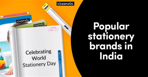 Top 5 Most Popular Stationery Brands In India — Marketing Mind