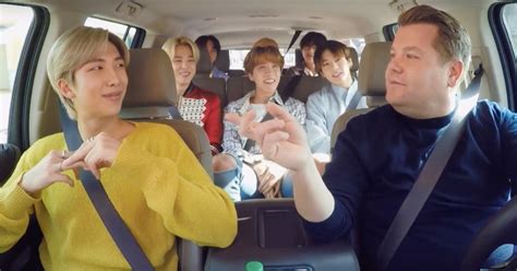 BTS' Carpool Karaoke Finds Them Covering Cardi B & Bruno Mars