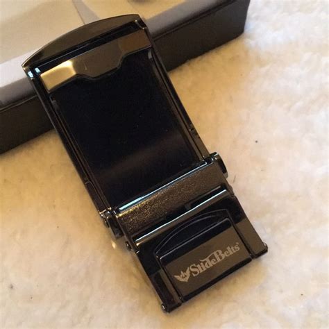 SlideBelts | Accessories | Slidebelts Top Grain Black Belt W Tartan Buckle | Poshmark