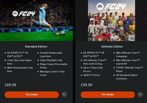 EA FC 24: Pre-Order Bonuses & Prices Of The New FIFA 24 | EarlyGame