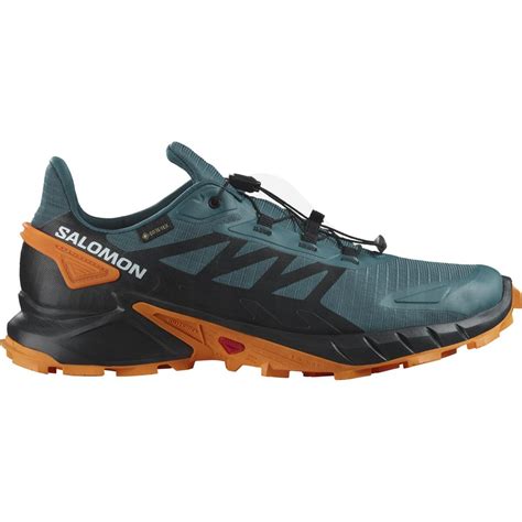 Pánské trailové běžecké boty Salomon Supercross 4 GTX M L47119800 - stargazer black turmeric ...