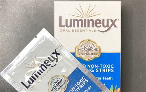 Whitening My Teeth With The Lumineux Whitening Strips — A Relaxed Gal