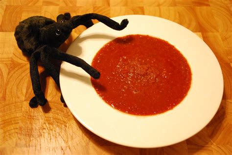 RECIPE FOR BLOOD RED HALLOWEEN SOUP |The Garden of Eaden