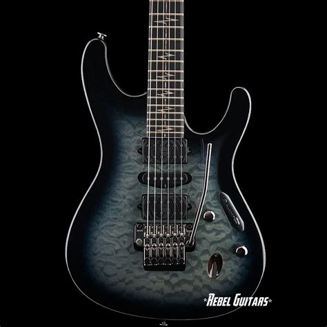 Preowned Ibanez Nita Strauss JIVA X in Trans Black Burst | Rebel Guitars