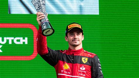 Charles Leclerc On The Podium At Zandvoort | F1 News