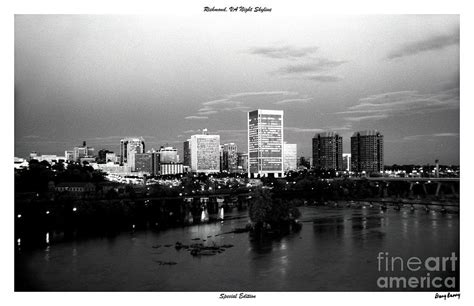 Richmond Skyline at Night Photograph by Doug Berry - Fine Art America