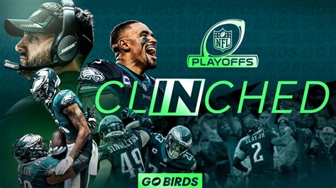 Eagles secure their spot in the playoffs