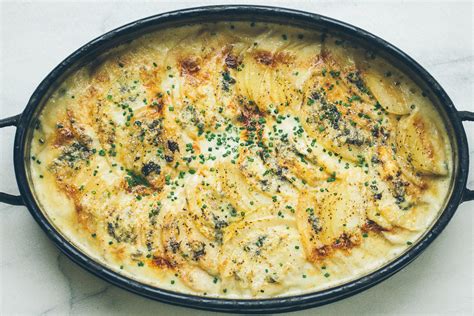 celery root gratin with apple and blue cheese — Milly's Kitchen