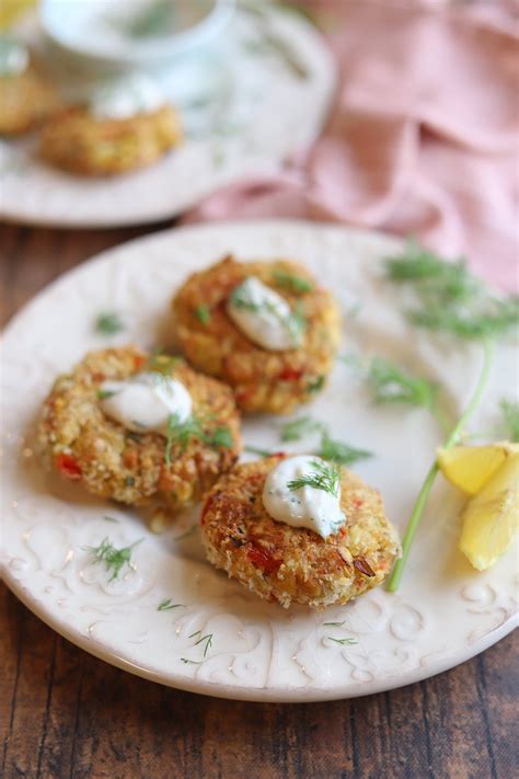 Vegan crab cakes with artichokes & chickpeas - Cadry's Kitchen