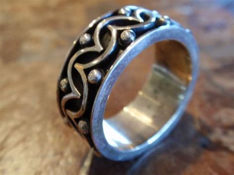 Manly Silver Ring by Moonstrukgems on Etsy, $160.00 | Bracelets for men, Rings for men, Silver rings