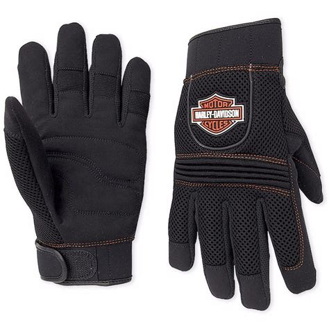 Harley-Davidson™ Men's Mesh Full-Finger Riding Gloves 98263-07VM ...