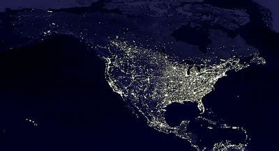 Pete'sPlace On Global Warming/Climate Change: Night-Time Satellite ...