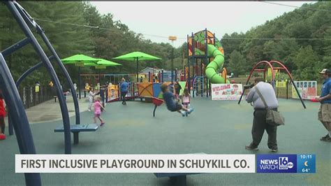 Schuylkill County's first inclusive playground | wnep.com