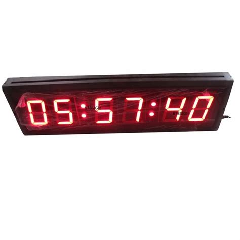 4inch MM:SS:CC LED Countdown Clock Hundreths of a Second Millisecond ...