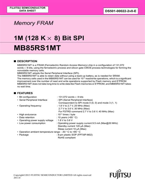 MB85RS1MT - Amazon Web Services