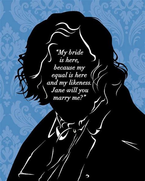 Jane Eyre Mr Rochester Art Print My Bride by 10cameliaway on Etsy, $25. ...