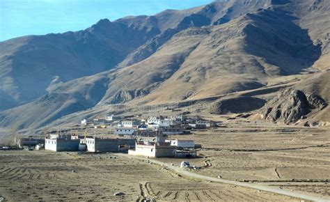 Tibet Village stock image. Image of midland, country, mountain - 3311951