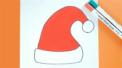 Santa Hat Sketch