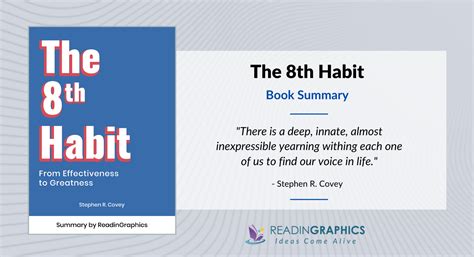 Book Summary - The 8th Habit: From Effectiveness to Greatness