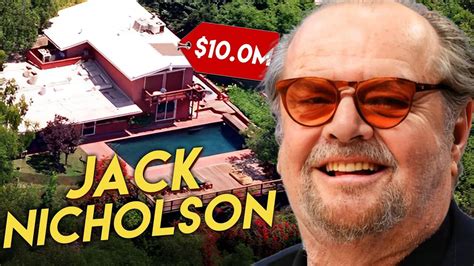 Jack Nicholson | House Tour | $5 Million Malibu Mansion & More