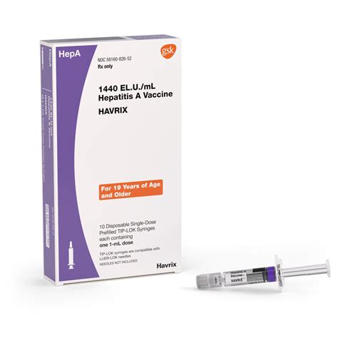 HAVRIX® Hepatitis A Vaccine - Merit Pharmaceutical