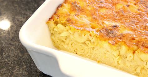 Egg-free Trinidad Macaroni Pie Recipe