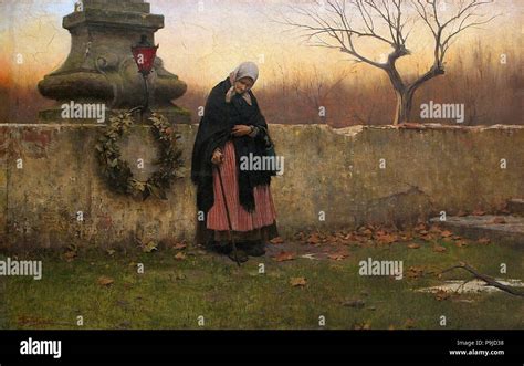 Schikaneder Jakub - All Souls' Day Stock Photo - Alamy