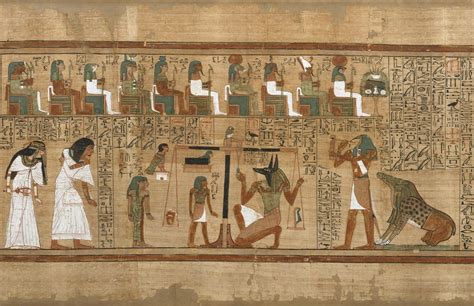 The Book of the Dead of Ani Papyrus, Egypt - Wall Art Prints - The ...