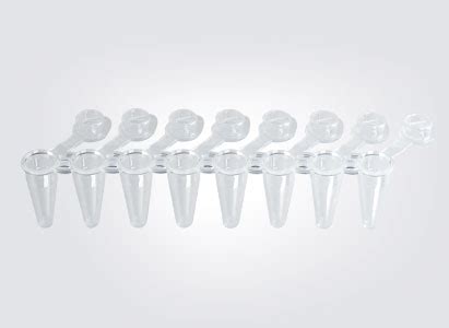 PCR Tubes 0.2 ML 0.1ML 8 Tube Strip Well - MDHC