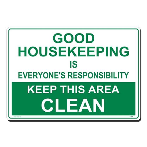 Lynch Sign 20 in. x 14 in. Good Housekeeping Sign Printed on More Durable, Thicker, Longer ...