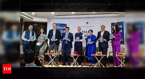 Dr S Jaishankar launches Amitabh Kant's new book 'Made In India' - Times of India