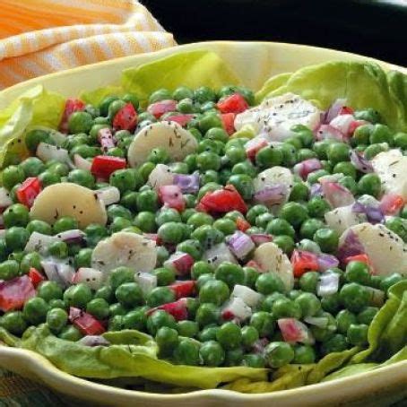 Crunchy Pea Salad Recipe