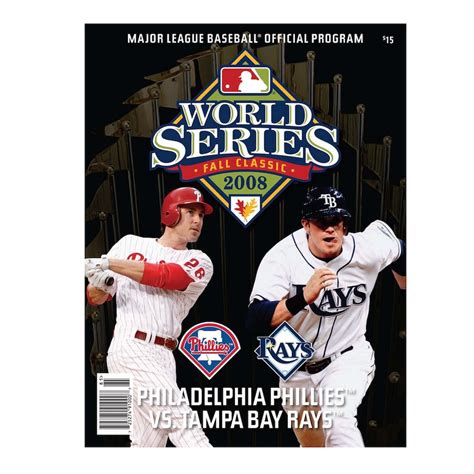 Philadelphia Phillies 2008 World Series Program