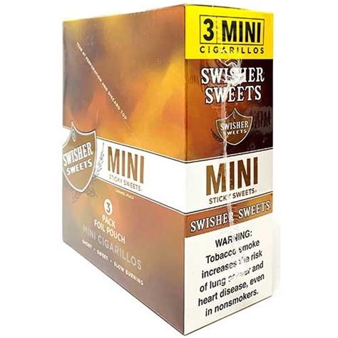 Swisher Sweets Mini Cigarillos Sticky Sweets 15ct | BuyPipeTobacco.com