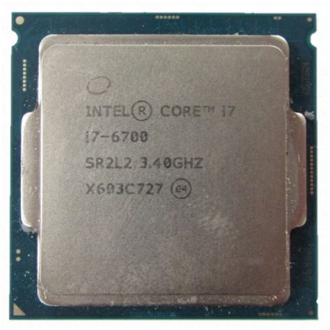 INTEL CORE I7 6700 6TH GENERATION PROCESSOR (USED)