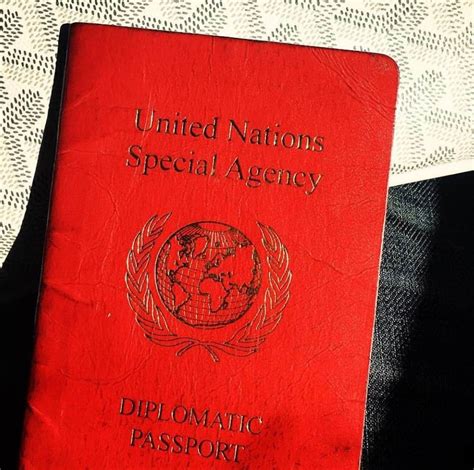 UN Special Agency Diplomatic • Passport-collector.com