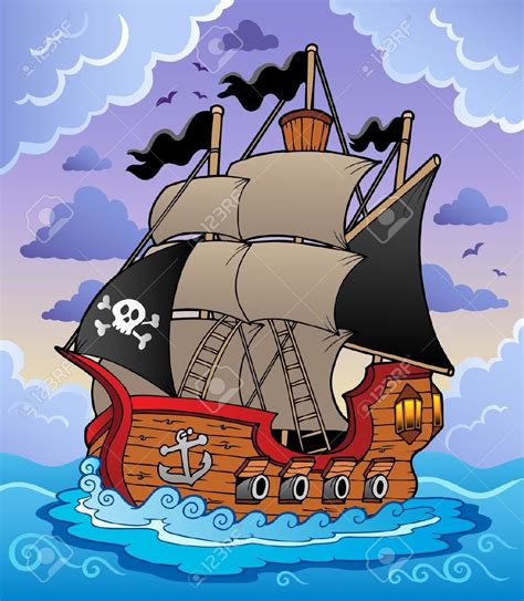 Dibujo De Un Barco Pirata Piratas Dibujos | The Best Porn Website