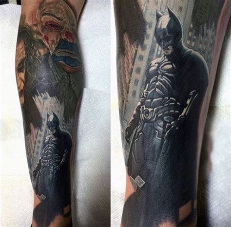 Mens Half Sleeve Realistic Batman Tattoo Design Inspiration | Batman tattoo, Tattoos for guys ...