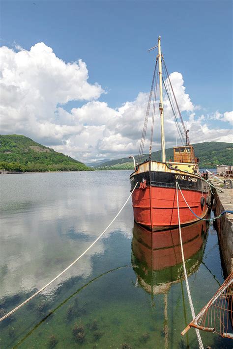 On the Loch Fyne - Inveraray Scotland Photograph by W Chris Fooshee