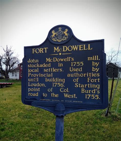 Back Creek Bushcraft: History Around Us: Fort McDowell (McDowell's Mill)