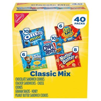 Nabisco Classic Mix Variety Pack (40 pk.) - Sam's Club