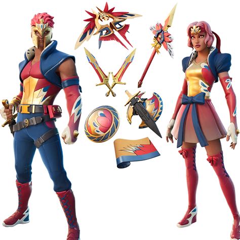 Fortnite Courageous Era Item Bundle - PNG, Pictures, Images