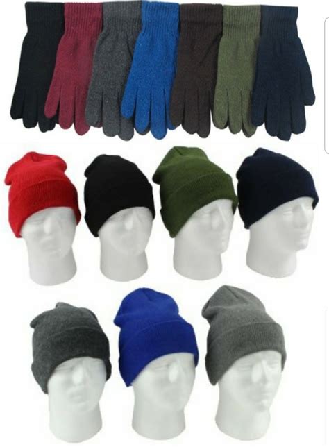 Wholesale Adult Winter Hats & Gloves in Assorted Colors - DollarDays