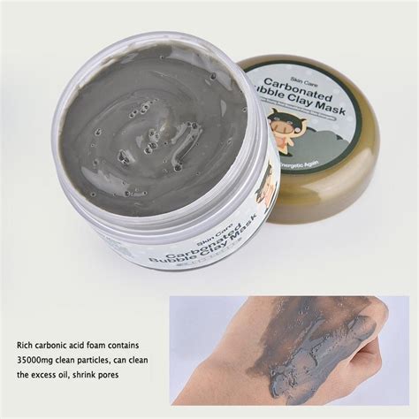 Korean Bubble Mud Clay Mask #inspireuplift #CharcoalPowder #AbsorbentPower #CarbonatedBubbles # ...