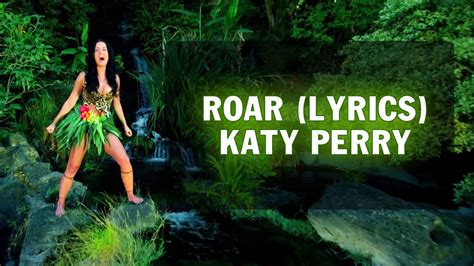 Roar Katy Perry Lyrics - YouTube