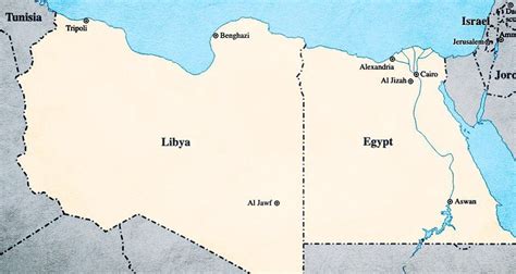 Map Of Libya And Egypt - Black Sea Map