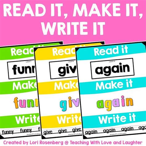 Read it, Make it, Write it: Aligned to First Grade Journeys Reading ...